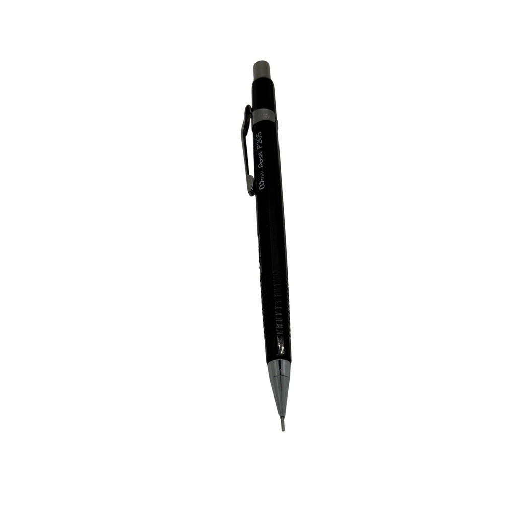 Pentel P205 0.5mm Mechanical Pencil Black Japan B27 Drafting Tool Classic Series
